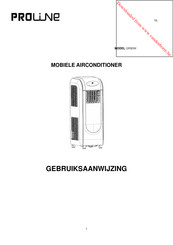 Proline GR80W Gebruiksaanwijzing