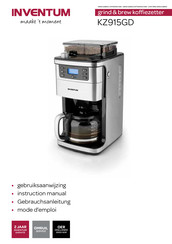 Inventum Grind & Brew KZ915GD Gebruiksaanwijzing