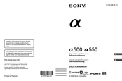 Sony A500 Gebruiksaanwijzing