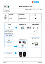 hager STCC510S Handleiding