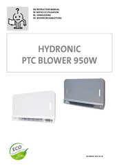 RADSON HYDRONIC PTC BLOWER 950W Handleiding