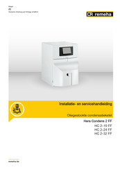 REMEHA Hera Condens 2 HC 2-24 Installatie- En Servicehandleiding