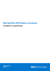 Dell OptiPlex 5070 Installatiehandleiding