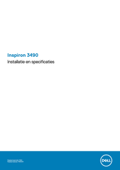 Dell Inspiron 3490 Installatiehandleiding