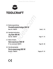 TOOLCRAFT 1582579 Gebruiksaanwijzing