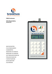 BROOKHUIS FMD6 Gebruiksaanwijzing