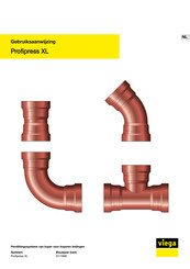 Viega Profipress XL Gebruiksaanwijzing