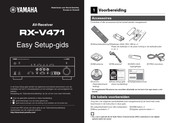 Yamaha RX-V471 Eenvoudige Handleiding