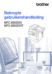 Brother MFC-8950DWT Beknopte Gebruikershandleiding