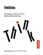 Lenovo ThinkStation P710 Gebruikershandleiding