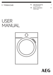 AEG TR88AX34B Gebruiksaanwijzing