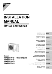 Daikin 3MXS68G2V1B Montagehandleiding