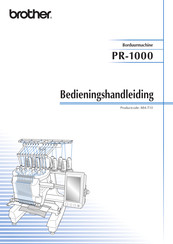 Brother 884-T10 Bedieningshandleiding