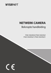 Wisenet PNM-9085RQZ Beknopte Handleiding