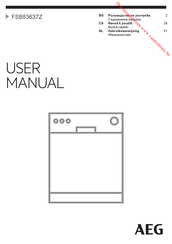AEG FSB53637Z Gebruiksaanwijzing