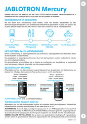 Jablotron Mercury JA-102KRY Handleiding