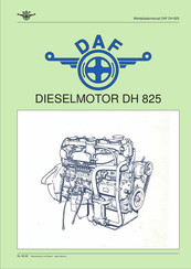 DAF DH 825 Handleiding