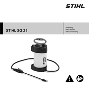 Stihl SG 21 Handleiding