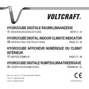 VOLTCRAFT HygroCube 100 Gebruiksaanwijzing