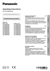 Panasonic CS-PZ25VKE Handleiding