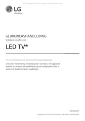 LG 65UM73 Series Gebruikershandleiding