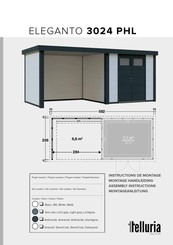 telluria ELEGANTO 3024 PHL Montagehandleiding