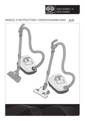 Sebo AIRBELT K NEW POWER Gebruiksaanwijzing