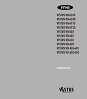 M-E VISTUS VD-6720 Handleiding