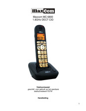 Maxcom MC 6800 Handleiding