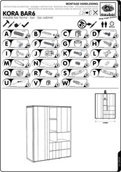 meubar KORA BAR6 Montagehandleiding