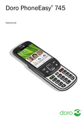 Doro PhoneEasy 745 Handleiding