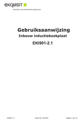 Exquisit EKI901-2.1 Gebruiksaanwijzing