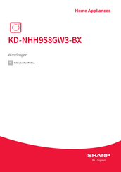 Sharp KD-NHH9S8GW3-BX Gebruikershandleiding