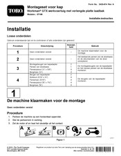 Toro 07199 Installatie-Instructies