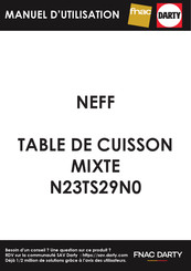 NEFF N23TS19N0 Series Gebruikershandleiding