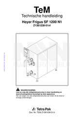 Tetra Pak TeM Hoyer Frigus SF 1200 N1 Technische Handleiding