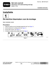 Toro Workman GTX Installatie-Instructies