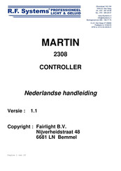 Martin 2308 Handleiding