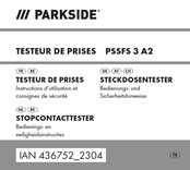 Parkside 436752 2304 Bedienings- En Veiligheidsinstructies