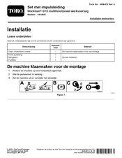 Toro Workman GTX Installatie-Instructies