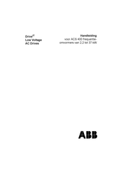 ABB ACS 400 Handleiding