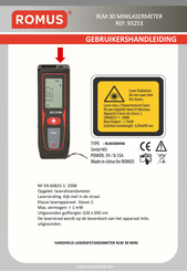 Romus 93253 Gebruikershandleiding