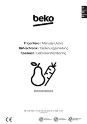 Beko B5RCNE365HXB Gebruikershandleiding