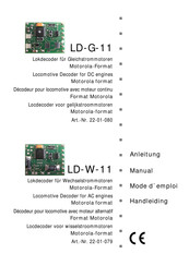 tams elektronik LD-W-11 Handleiding