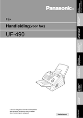 Panasonic UF-490 Handleiding