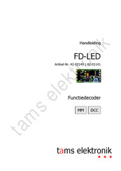 Tams Elektronik FD-LED Handleiding