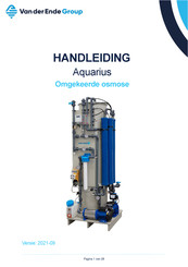 VAN DER ENDE Aquarius Handleiding