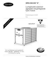 Carrier 30RA 040-240 Montagehandleiding