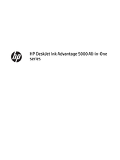 HP DeskJet Ink Advantage 5000 Series Handleiding