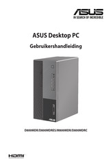 ASus D800MDRES Handleiding